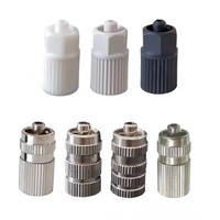Connecteur de haute qualité, buse de mélange dynamique et aiguille à colle. Adaptateur métallique, joint rotatif