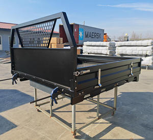 Plateau de camionnette en aluminium sur mesure, robuste, finition thermolaquée, couleurs personnalisées, logo accepté, OEM accepté - Product Image 4
