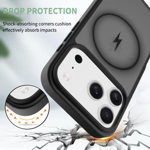 2025 оптовая продажа премиум ТПУ + ПК магнитные толстые чехлы для телефонов для iPhone 17 17 Pro 17 Pro Max 17 Air Animal Чехол для мобильного телефона - Product Image 3