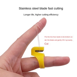 Ergonomic chủ đề Cutter Ring cho may & Quilting ngón tay gắn trang trí công cụ-May Phụ kiện cho DIY Thủ công mỹ nghệ - Product Image 3