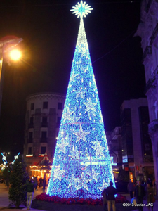 Dekorasi liburan skala besar, pencahayaan luar ruangan, tempat pemrograman, mal belanja, pencahayaan pohon, Peredupan, pohon Natal - Product Image 5