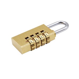 <span class=keywords><strong>Cadenas</strong></span> de sécurité extérieur réinitialisables à 4 <span class=keywords><strong>chiffres</strong></span> en laiton, haute qualité, à combinaison, pour bagages, vente en gros - Product Image 4