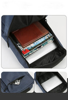 Sac à dos pour ordinateur portable de haute qualité avec logo personnalisé, imperméable, léger, avec chargeur USB pour homme