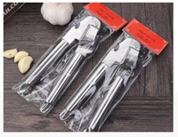 Knoflookpers Keukenhandleiding Gember Chopper Dunschiller Crusher Roestvrijstalen Knoflookpers Knoflookpers Crusher Handheld Squeezer Stamper