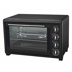 أدوات مطبخ منزلي سعة كبيرة 48 لتر فرن كهربائي محمصة خبز فرن أسود متعدد الوظائف - Product Image 4