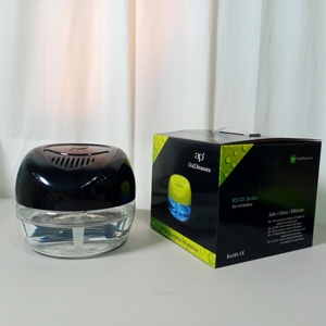 Difusor <span class=keywords><strong>de</strong></span> Aroma Comercial OEM <span class=keywords><strong>de</strong></span> Plástico Negro <span class=keywords><strong>para</strong></span> Aceites Esenciales Puros, Purificador <span class=keywords><strong>de</strong></span> Aire LED Pequeño <span class=keywords><strong>para</strong></span> el Hogar, Regalos y <span class=keywords><strong>Tiendas</strong></span> - Product Image 6