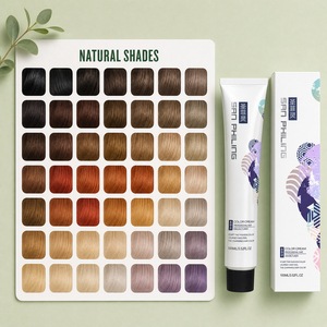 La fabbrica fornisce tinture per capelli permanenti organiche ad alta pianta biologica 100% una copertura grigio a bassa ammoniaca, Color colore dei capelli senza <span class=keywords><strong>crema</strong></span> - Product Image 2