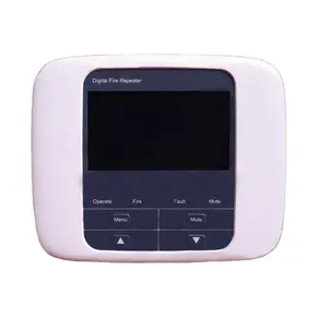 4.3 Inches Touch Screen Addressable Fire Alarm System Digital Fire Repeater