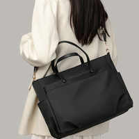 Sacs de bureau pour femme, sac à main pour ordinateur portable personnalisé pour le travail, sac fourre-tout pour les affaires avec logo, sac fourre-tout pour femme, convient aux ordinateurs portables de 14 pouces, CB01