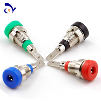Connecteur de panneau à pointe de 2 mm Amass 24.103, soudure, borne à 2,8 broches, connexion en cuivre pur nickelé, boîtier en plastique PA authentique