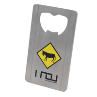 Vente en gros de décapsuleur à bière en acier inoxydable pvc à pneu rond en métal avec logo personnalisé