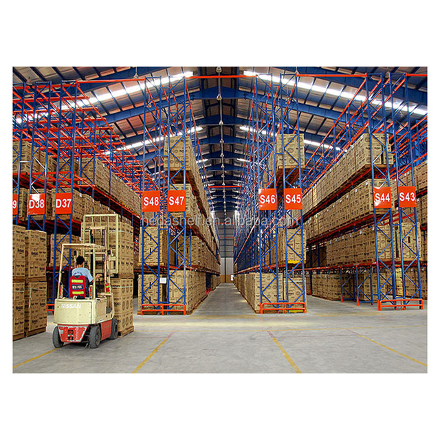 Factory Directly Sale Warehouse Industrial Rack Heavy Duty Storage Shelves Drive in Racking
