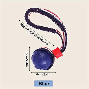 Agresif Chewers interaktif oyun ve diş temizleme için popüler yıkılmaz kauçuk köpek topu çiğnemek oyuncak - Product Image 3