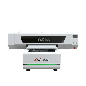 Harga pabrik 3D UV Flatbed Printer untuk pena Golf bola ID kartu kredit LED UV mesin cetak untuk perlengkapan ritel komponen inti