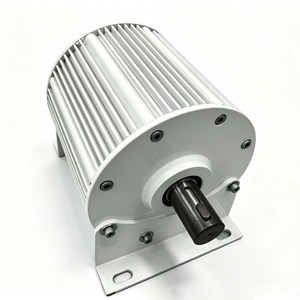 <span class=keywords><strong>Alternador</strong></span>/Generador <span class=keywords><strong>de</strong></span> Turbina Eólica <span class=keywords><strong>de</strong></span> Baja Velocidad, 5000W, Imán Permanente, 300 RPM, Trifásico, Sin Engranajes, para Montaje - Product Image 1