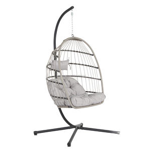 <span class=keywords><strong>Housse</strong></span> de <span class=keywords><strong>chaise</strong></span> pivotante en forme d'oeuf nid d'oiseau fabriqué en Chine - Product Image 3