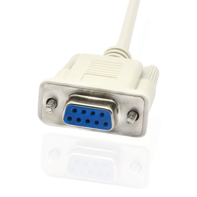 Factory Price DB9 M/F Serial Port Cable 9 Pin RS232 Data Cable for Legacy Equipment Industrial Control