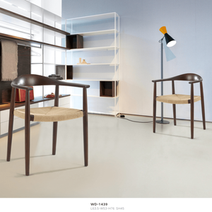 <span class=keywords><strong>Kennedy</strong></span> Ghế Với Mây Sợi Dây Thừng Ghế Phòng Khách Gỗ Rắn Cánh Tay Ghế Giấy Dây Nhà Hàng Bắc Âu Gỗ Ghế Ăn - Product Image 2