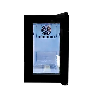 8L pequeno Display vidro porta Mini bancada leite geladeira