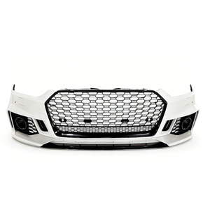Kit carrosserie style RS5, pare-chocs avant complet pour <span class=keywords><strong>Audi</strong></span> A5 B9 2017-2019 avec calandre nid d'abeille, pièces automobiles, fourni directement par l'usine en gros - Product Image 2