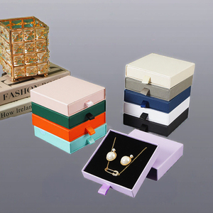 Colorful Drawer Style Accessory <b>Box</b>, Jewelry <b>Gift</b> <b>Box</b>, Universal Packaging <b>for</b> Earrings Necklaces <b>Rings</b> - Product Image 3