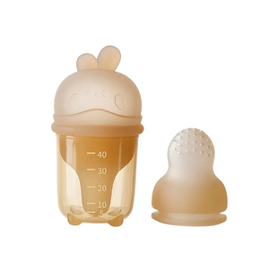 Dispenser <span class=keywords><strong>per</strong></span> Liquidi Medicinali Organici 2-in-1 a Forma di Coniglio in Silicone Senza BPA da 40ml <span class=keywords><strong>per</strong></span> Allattamento e Uso Orale del Bambino - Product Image 2