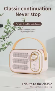 Altavoz Retro Vintage con Bluetooth, Altavoz Inalámbrico para Exteriores, Resistente al Agua IP67, HIFI 5.0 con Tarjeta TF, Puerto USB, Altavoz Clásico - Product Image 6