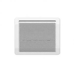 Fixed <strong>Convector</strong> <strong>Heater</strong> 1000W with Aluminum Heating Element Waterproof Electronic Thermostat Control LCD Display <strong>Wall</strong>-Mounted - Product Image 2