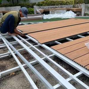 Tarima de WPC de Alta Calidad, Resistente, Compuesto de Madera y Plástico, Impermeable, para Patio y Exteriores - Product Image 4