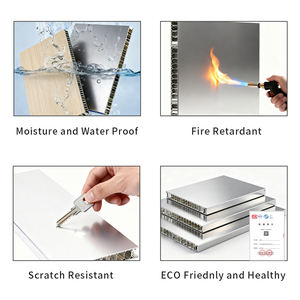 Pannello Murale Moderno Modulare in Acciaio Inossidabile Personalizzato, Ignifugo e Impermeabile, Divisorio per Ufficio, Officina, Villa - Product Image 6