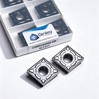 Plaquettes en carbure Ginley CNMM190612/CNMM190616/CNMM190624, outil de tournage CNC OEM, fraise de dégrossissage avec revêtement en titane HRC40-60