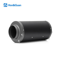 Ventilateur de gaine silencieux Hon&Guan 300 mm 220-240 V, débit d'air haute pression 747 Pa 2600 m³/h, en acier laminé à froid
