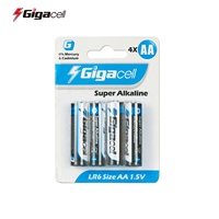 Paquete Económico de Baterías Primarias 2/4B LR6, Pila Seca Alcalina AA de 1.5V para Loys, Se Acepta OEM