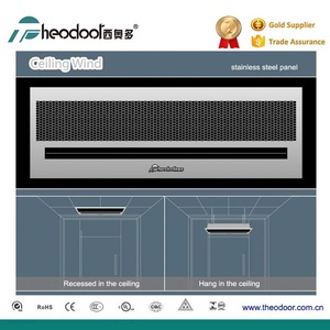 Protector de puerta de aire montado en techo, 900mm a 1800mm, cortina de ventilador eléctrico para puerta - Product Image 4