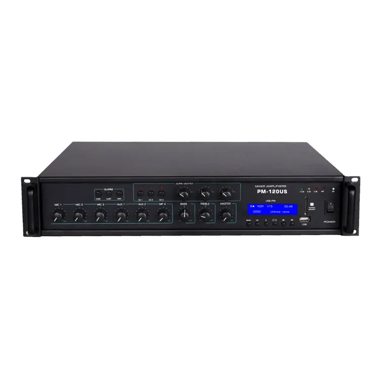 Suaranak PM - 350US Home Theater Professional Digital 6 Channel Zones Mixer Power Public Address Amplifiers