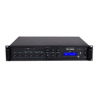 PM-250US Professionnel Public Address Amplificateur De Puissance PA Système 250 Watt 6 Zone avec MP3 FM SD BT U disque contrôle de Tonalité