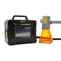 Machine de gravure de marquage laser 30w pour logo Numéro de châssis de pneu en métal Mini petit graveur portatif portable
