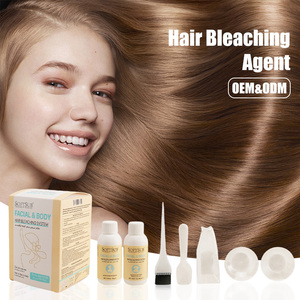 ผงกระตุ้นผมขายดี OEM ระดับมืออาชีพ โลชั่นฟอกสีผมไม่ระคายเคือง - Product Image 1