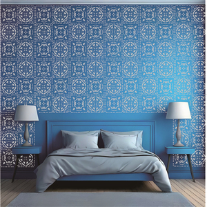 15.7x23.6 inch thiết kế lớn Mandala <span class=keywords><strong>Stencil</strong></span> tái sử dụng sơn mẫu cho DIY tường, ngoài trời trang trí trong nhà - Product Image 3