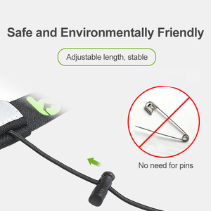 Custom OEM Reflective Triathlon Marathon Running Elastic <strong>Race</strong> Bibs Number <strong>Belt</strong> Competition Number Plate <strong>Belt</strong> Waist <strong>Belts</strong> - Product Image 6