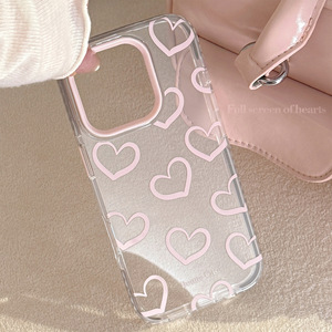 Grigio rosa Graffiti amore per <span class=keywords><strong>iPhone</strong></span> 16 Pro Max custodia per telefono cellulare trasparente magnetico custodia per Apple 15 14 13pro - Product Image 2