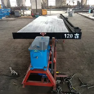 Machine à gravité agitateur humide table de secouage pour séparer le cuivre or zircon rutile étain plomb zinc tungstène minéral