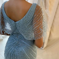 Nouvelle Robe de Soirée Chic et Sexy 2025 pour Invitée de Mariage, Dîner, Fête, Mère de la Mariée, avec Paillettes