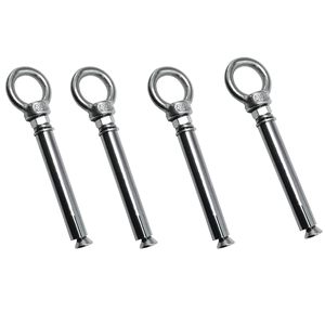 304 Roestvrijstalen Oogbout Zware Expansie Betonnen Muur Ankers Oogbout Schroef Schouderlag Oogbouten Voor Betonnen Muur - Product Image 1