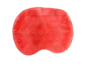 Rub back artifact back lazy people rub back pad bath suction cup wall strong do not ask people to wipe back bath wall foot pad