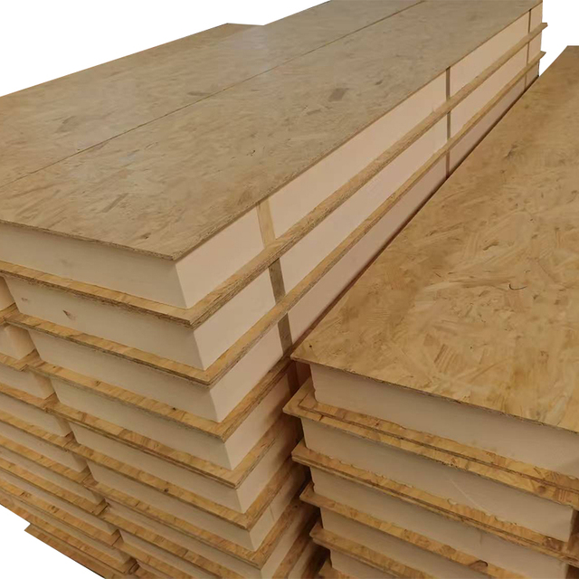 100mm Insulation Board Phenolic Sound Insulation Wallboard Structural Insulated Panel Osb and Phenolic