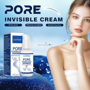 Crème invisible pour les pores OEM ODM, minimiseur de pores, base de maquillage lissante, atténue les ridules, hydrate, resserre, 50g, vente en gros - Product Image 4
