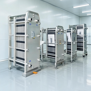 เครื่องแลกเปลี่ยนความร้อนแบบแผ่นสเตนเลสสตีล KEDUN แบบช่องกว้าง ความดัน 3.0MPa อัตราการไหล 1.2-15.2 ลิตร/กิโลวัตต์ สำหรับการให้ความร้อน/ความเย็นของของเหลวที่มีความหนืดสูง - Product Image 4