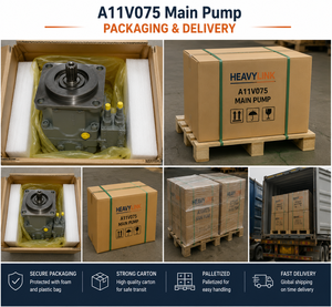 ปั๊มหลัก A11V075 เหมาะสำหรับ: Lonking 85; Lovol 80, 85; Zoomlion 80, 85 - Product Image 5