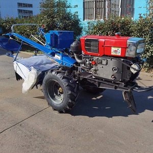 Rotella di ferro motozappa per terreno di riso Mini trattore agricolo con sedile per risaia piccola risaia - Product Image 3